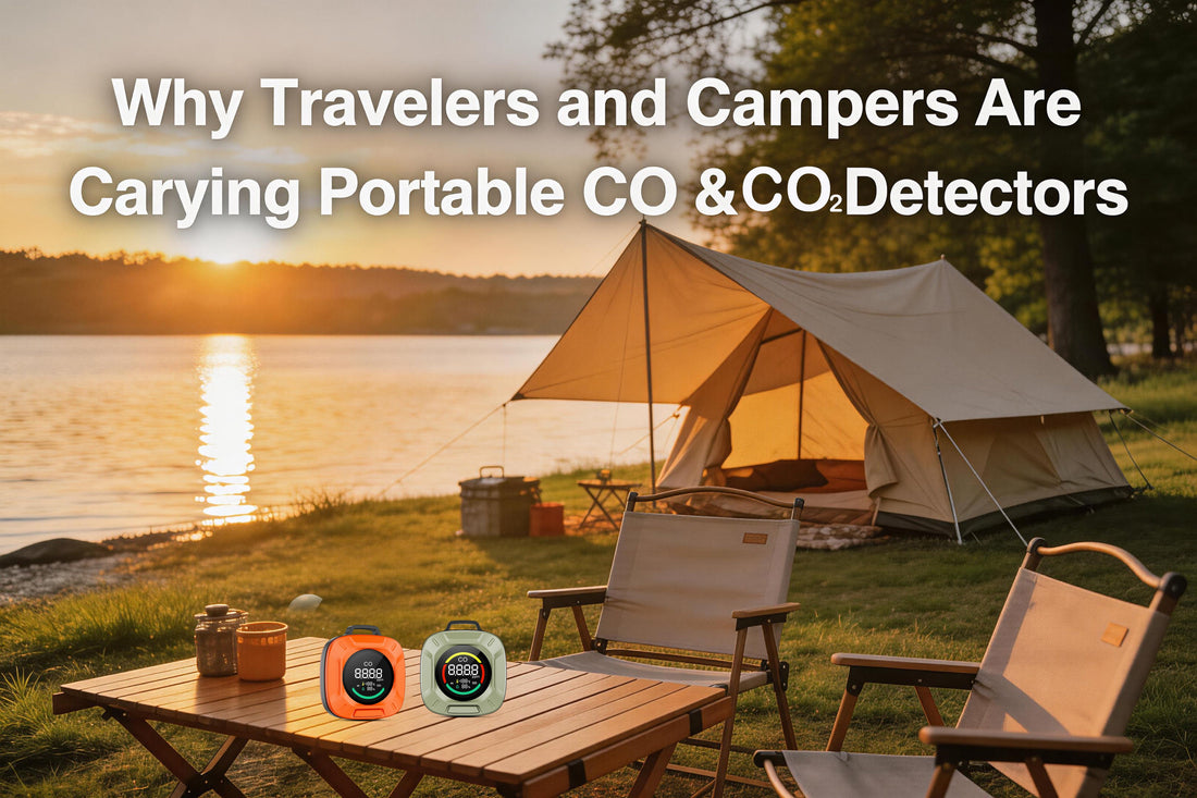 Why Travelers and Campers Are Carrying Portable CO & CO₂ Detectors