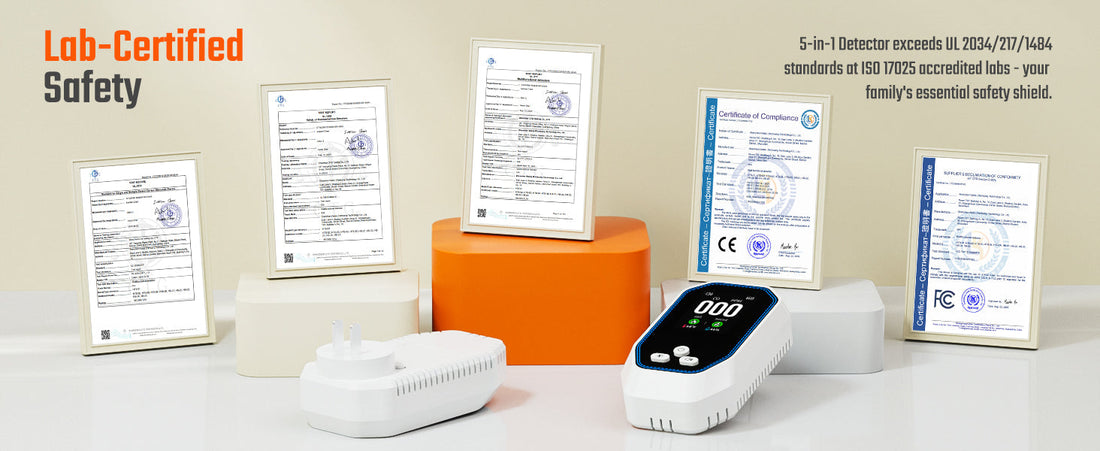 Why Choose a 5-in-1 Carbon Monoxide Detector for Home, RV, and Travel?
