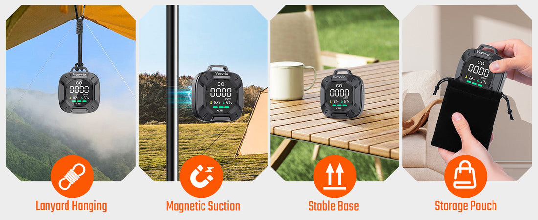 Why a 3-in-1 Portable Carbon Monoxide Detector Fits Modern Life