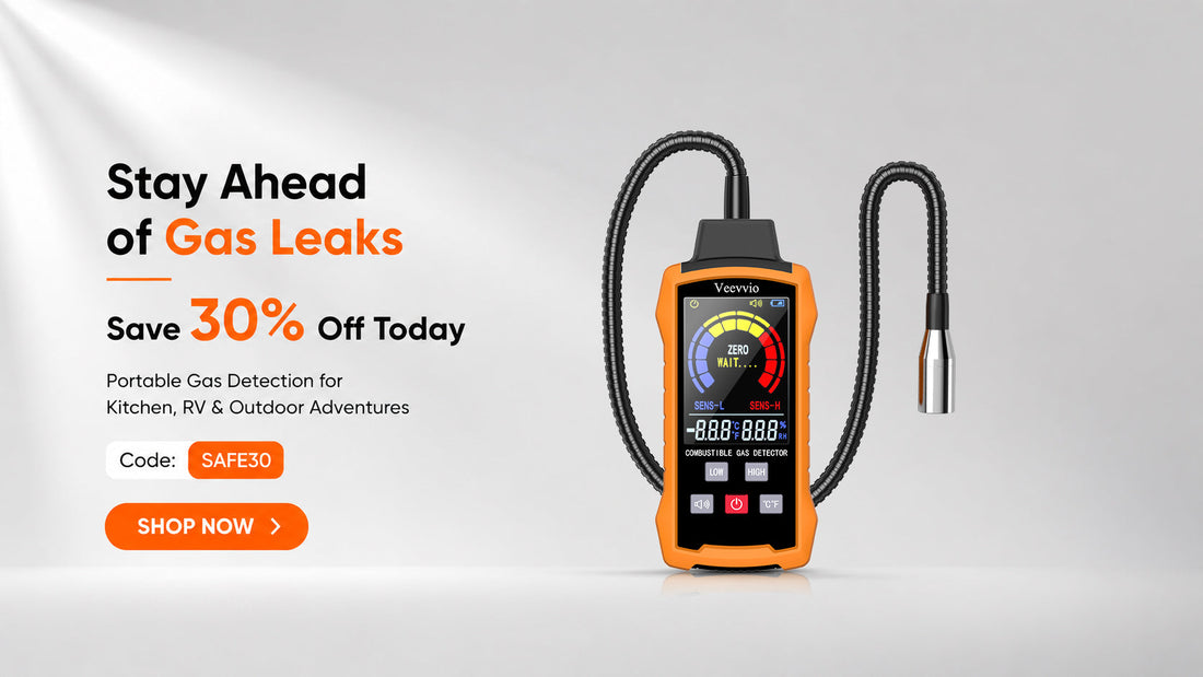 Natural Gas Detector: A Handy Tool for Home, RV & DIY Projects