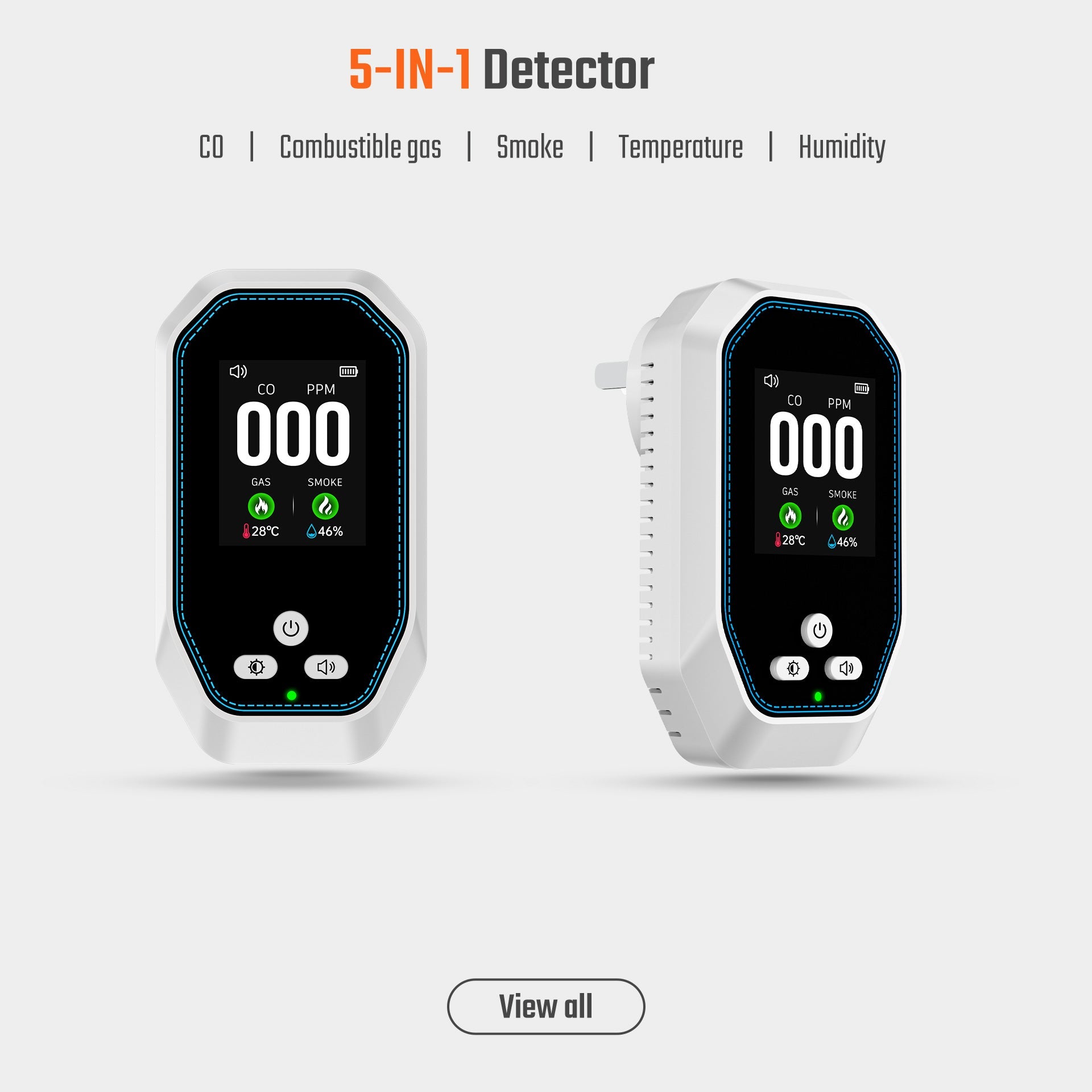 5 in 1 CO Detector