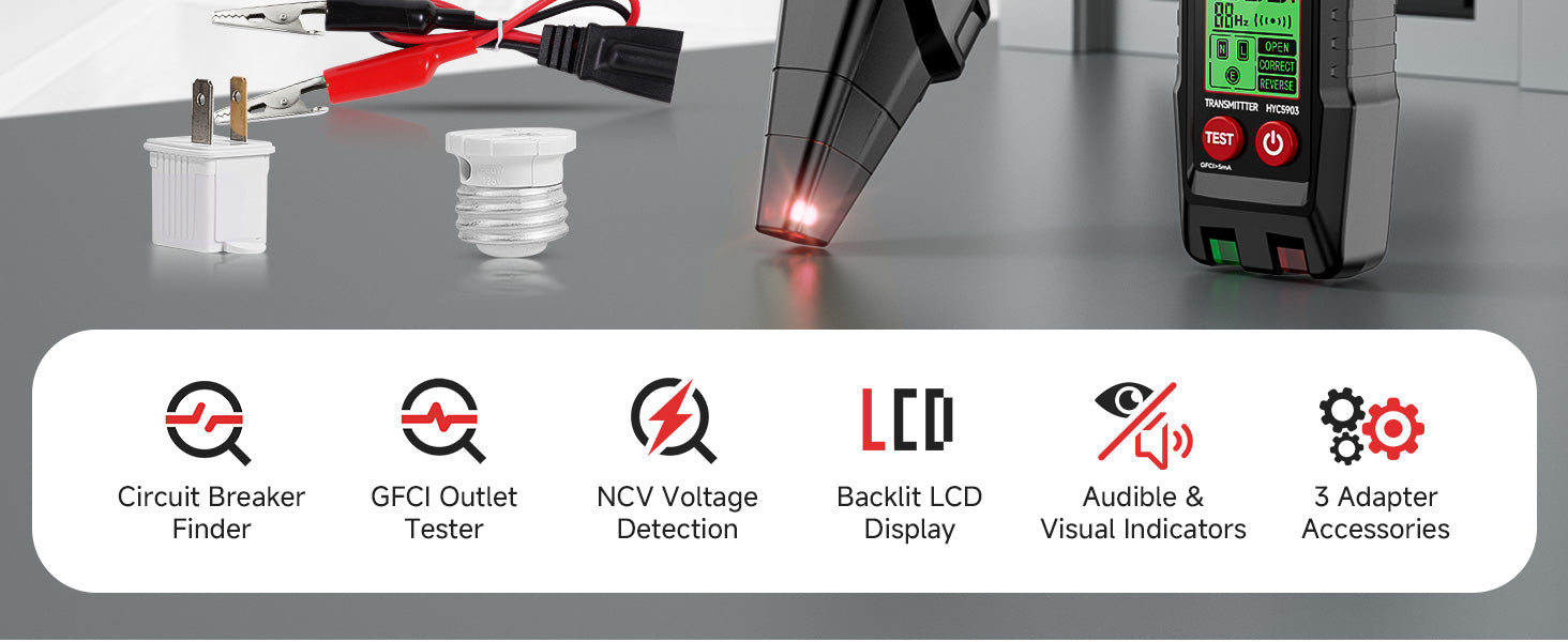 Circuit Breaker Finder 90-250V