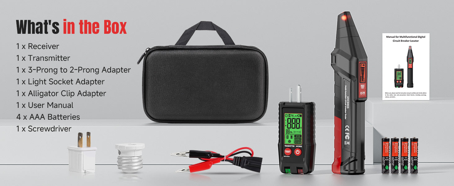 Circuit Breaker Finder 90-250V
