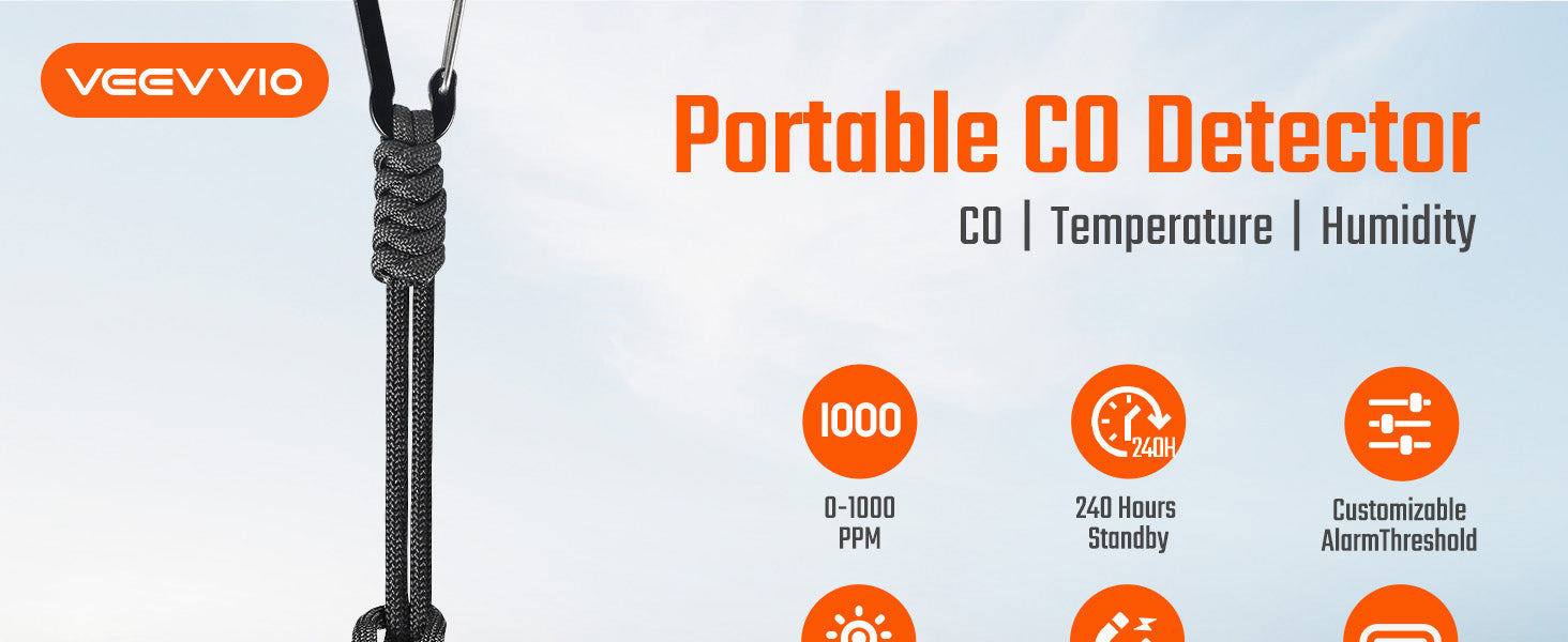 HB-03 Portable Carbon Monoxide Detector