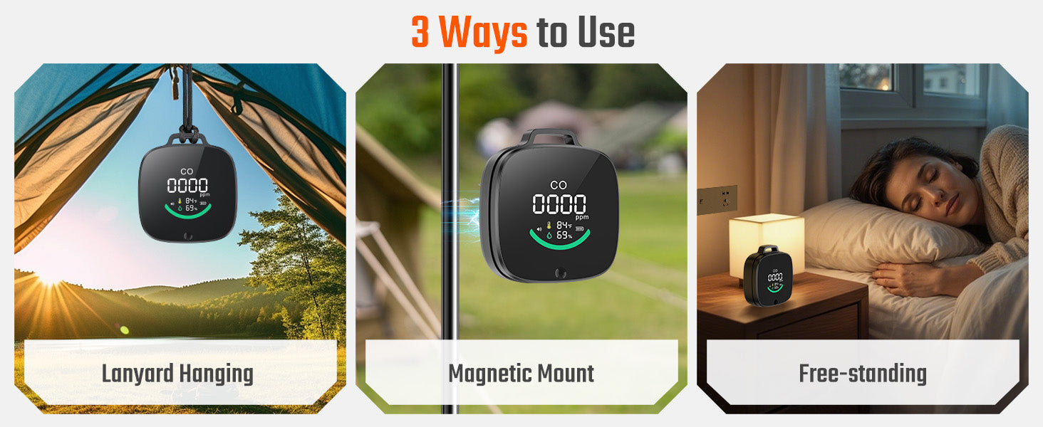 HB-04 Portable Carbon Monoxide Detector