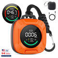 Portable 4-in-1 Carbon Monoxide and Carbon Dioxide Detector（orange）