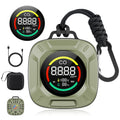 Portable 4-in-1 Carbon Monoxide and Carbon Dioxide Detector（green）