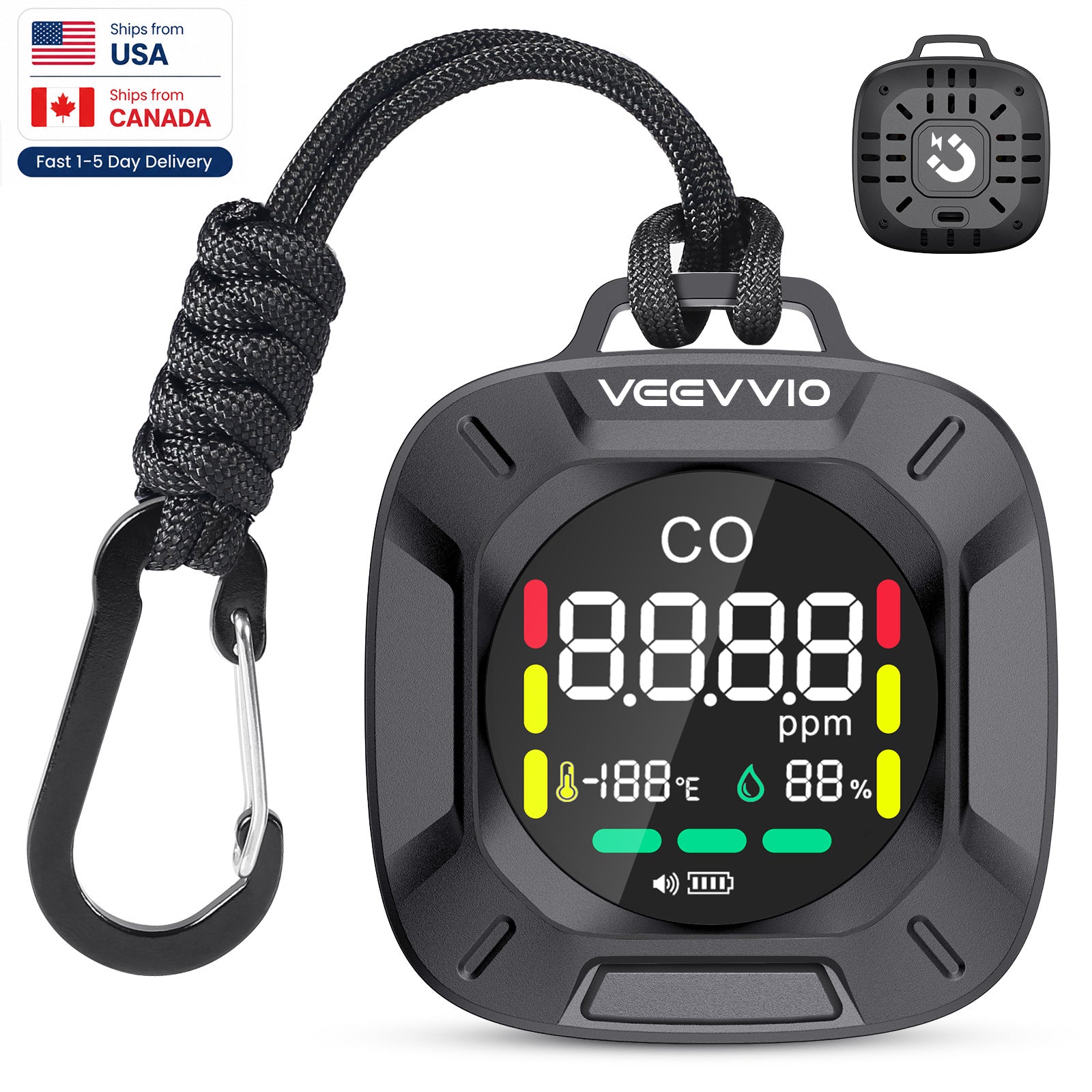 HB-03 Portable Carbon Monoxide Detector