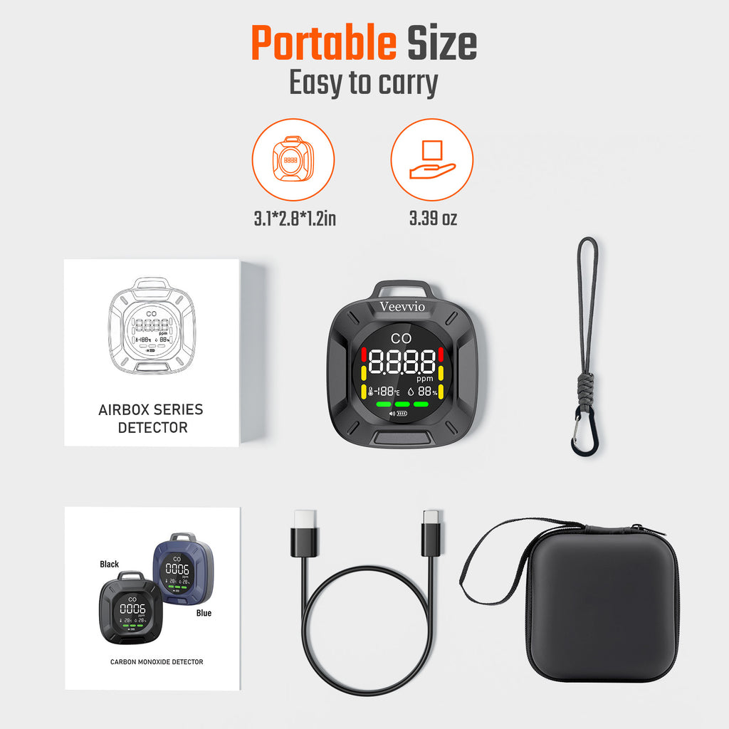 HB-03 Portable Carbon Monoxide Detector