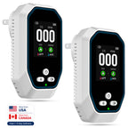 2 Packs 5 in 1 Carbon Monoxide Detectors