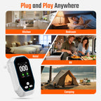 5-in-1 Carbon Monoxide Detectors Plug in