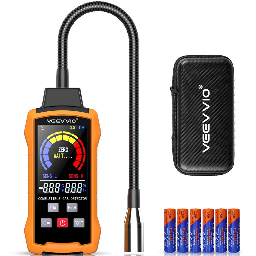 11-Inch Gooseneck Natural Gas Leak Detector